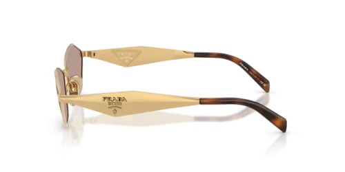 PRADA PR D50S - 5AK20I - 57 Okulary przeciwsłoneczne Złoty