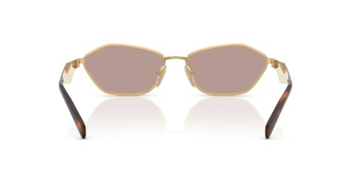 PRADA PR D50S - 5AK20I - 57 Okulary przeciwsłoneczne Złoty