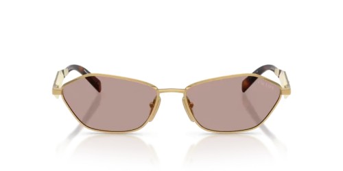 PRADA PR D50S - 5AK20I - 57 Okulary przeciwsłoneczne Złoty