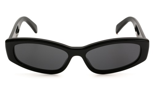 Celine CL40252I - 01A - 58 Okulary przeciwsłoneczne Czarny Kocie oczy