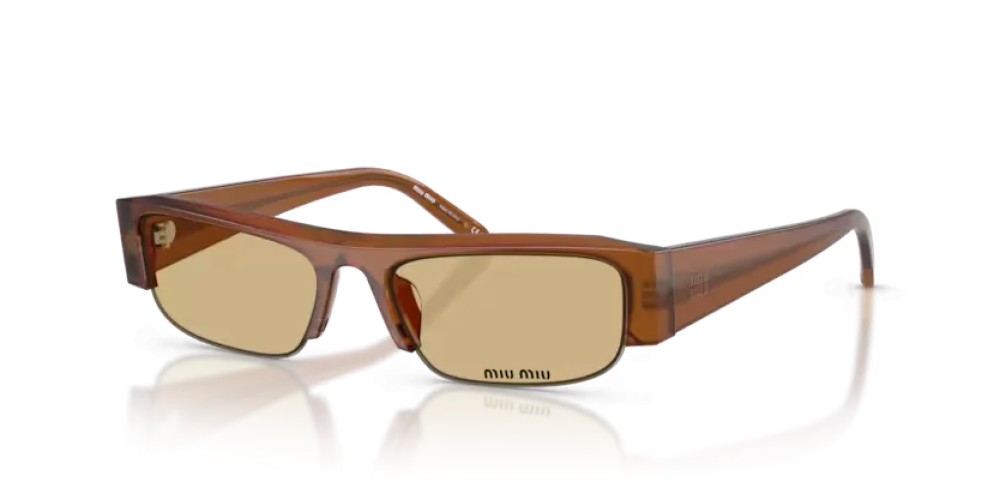 MIU MIU MU B07S - 22I10R - 51 Okulary przeciwsłoneczne Prostokątny