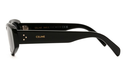 Celine CL40252I - 01A - 58 Okulary przeciwsłoneczne Czarny Kocie oczy