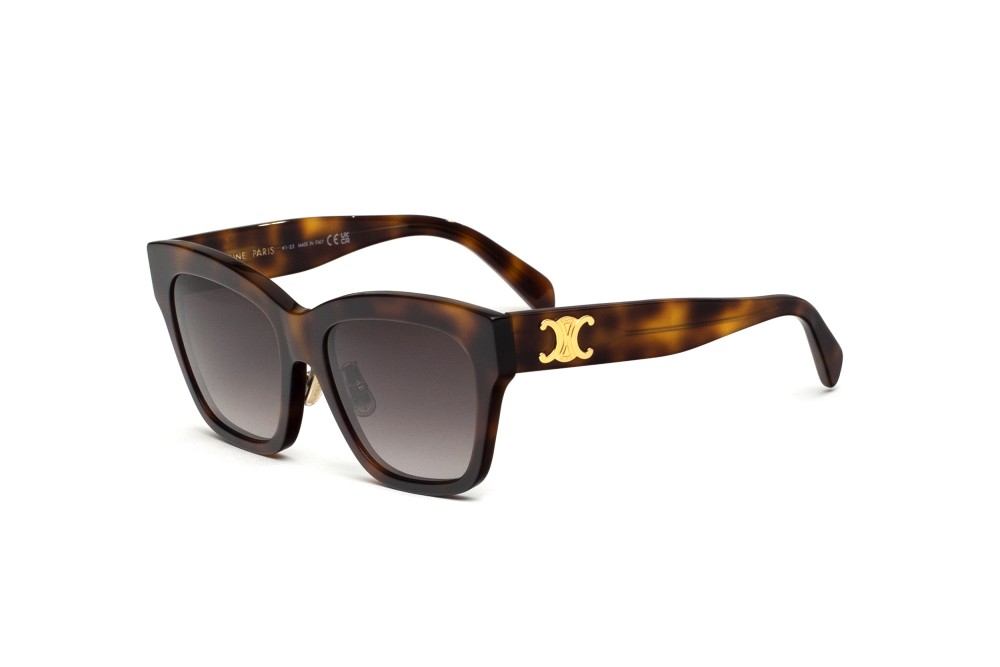 Celine CL40253F - 53K - 55 Okulary przeciwsłoneczne Kanciaste