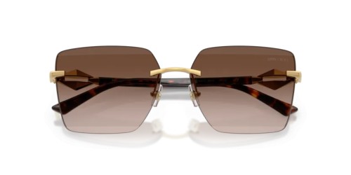 Jimmy Choo JC4018 - 302313 - 59 Okulary przeciwsłoneczne Złoty Kanciaste