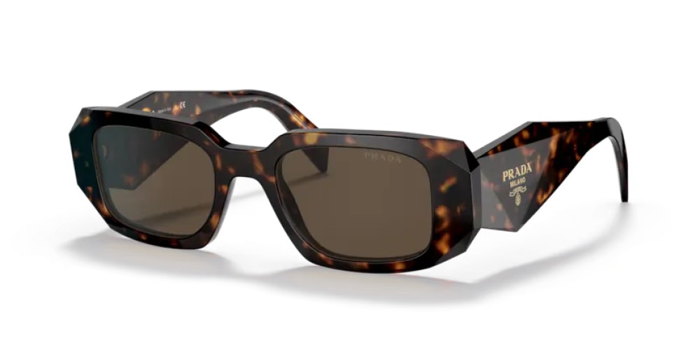 PRADA PR 17WS - 2AU8C1 - 49 Okulary przeciwsłoneczne Prostokątny