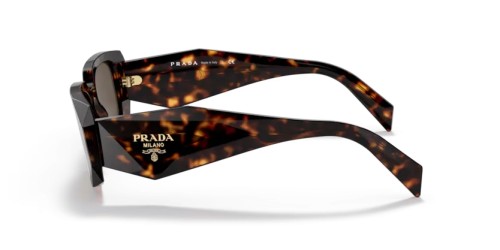 PRADA PR 17WS - 2AU8C1 - 49 Okulary przeciwsłoneczne Prostokątny