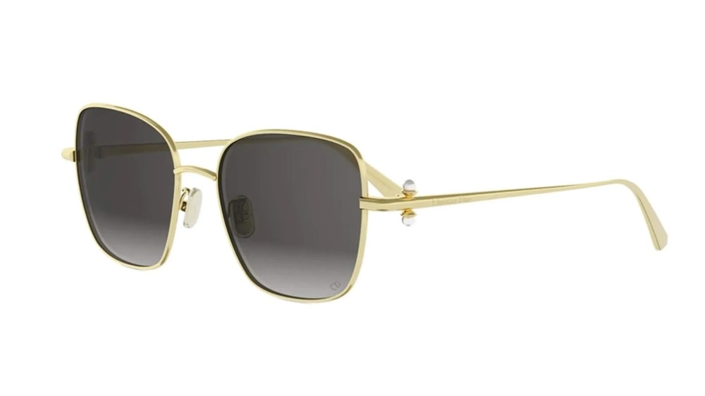 Dior DIORTRIBALES S1U - B0A1 - 55 Okulary przeciwsłoneczne Złoty Zaokrąglony