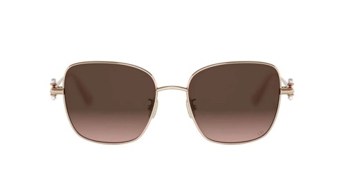 Dior DIORTRIBALES S1U - D0F2 - 55 Okulary przeciwsłoneczne Różowe złoto Zaokrąglony