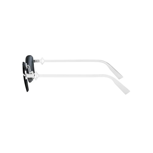 Dior CD DIAMOND S11F - F0A0 - 55 Okulary przeciwsłoneczne Srebrny Kanciaste