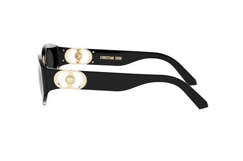 Dior 30MONTAIGNE B7I - 10A0 - 54 Okulary przeciwsłoneczne Czarny Owalny