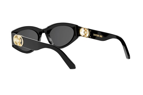 Dior 30MONTAIGNE B7I - 10A0 - 54 Okulary przeciwsłoneczne Czarny Owalny