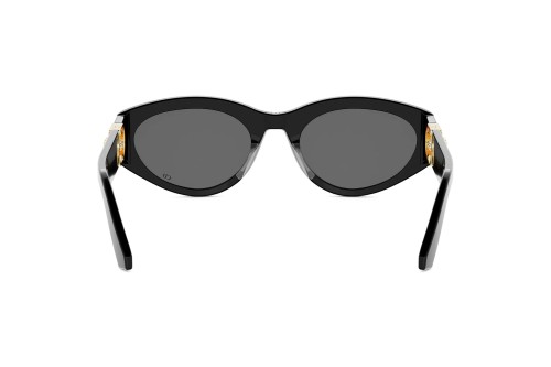 Dior 30MONTAIGNE B7I - 10A0 - 54 Okulary przeciwsłoneczne Czarny Owalny