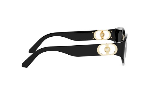Dior 30MONTAIGNE B7I - 10A0 - 54 Okulary przeciwsłoneczne Czarny Owalny