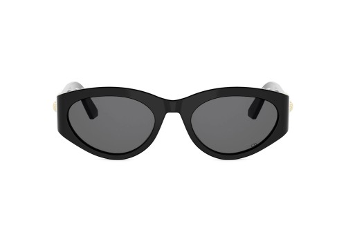 Dior 30MONTAIGNE B7I - 10A0 - 54 Okulary przeciwsłoneczne Czarny Owalny