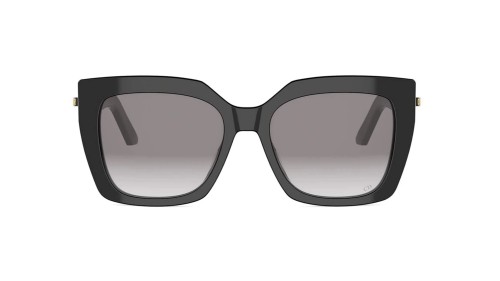 Dior CDIOR S5I - 10A1 - 55 Okulary przeciwsłoneczne Czarny Kwadratowy