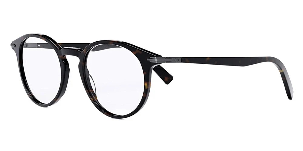 Dior DIORBLACKSUITO R6I - 2000 - 50 Oprawki korekcyjne Havanna Okrągły