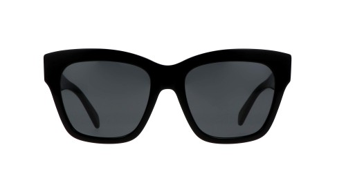 Celine CL40253I 01A - 01A - 55 Okulary przeciwsłoneczne Czarny Kanciaste