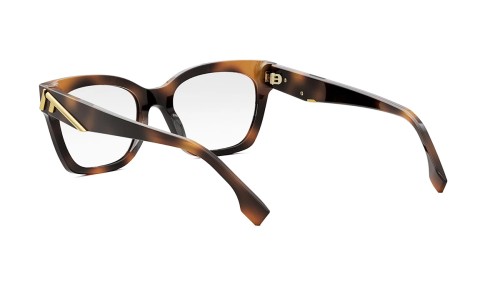 Fendi FE50073I - 053 - 52 Oprawki korekcyjne Havanna Kanciaste