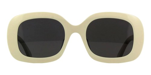 Celine CL40262U - 25A - 53 Okulary przeciwsłoneczne Beżowy Kanciaste
