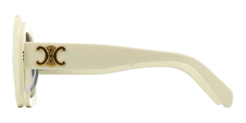 Celine CL40262U - 25A - 53 Okulary przeciwsłoneczne Beżowy Kanciaste