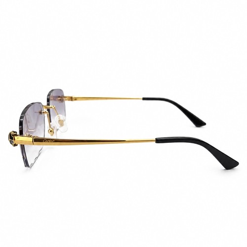 Cartier CT0418O with Diamond Cut Lenses Style - 001 - 58 - LIMITED EDITION Okulary przeciwsłoneczne Złoty Prostokątny