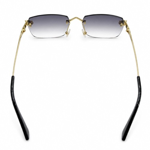 Cartier CT0418O with Diamond Cut Lenses Style - 001 - 58 - LIMITED EDITION Okulary przeciwsłoneczne Złoty Prostokątny