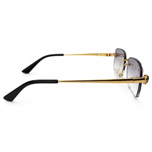 Cartier CT0418O with Diamond Cut Lenses Style - 001 - 58 - LIMITED EDITION Okulary przeciwsłoneczne Złoty Prostokątny