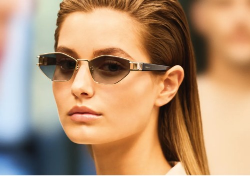 Chopard SCHM13S - 300G - 58 Okulary przeciwsłoneczne Kocie oczy