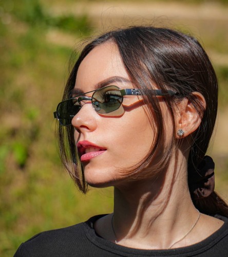 MIU MIU MU B52S - 21M40Y - 52 Okulary przeciwsłoneczne Owalny