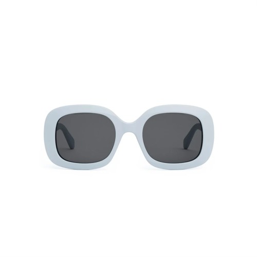 Celine CL40262U - 84A - 53 Okulary przeciwsłoneczne Niebieski Kanciaste