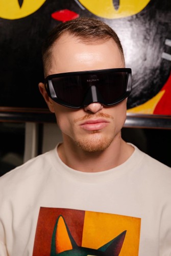 Balmain BPS157 ESPION - A Okulary przeciwsłoneczne Czarny Maska