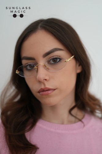 MIU MIU MU 53WV - ​5AK1O1 - ​53 Oprawki korekcyjne Owalny