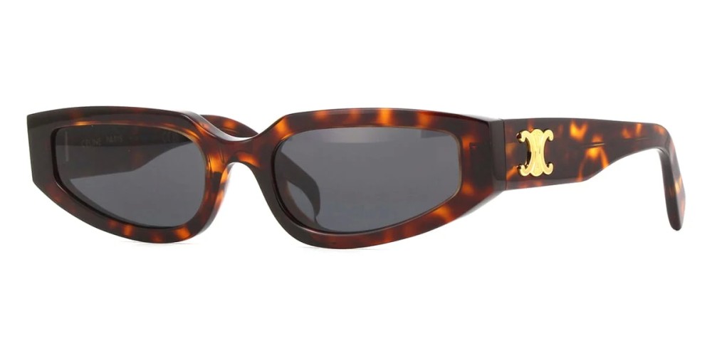 Celine CL40269U - 52A - 54 Okulary przeciwsłoneczne Havana Kocie oczy