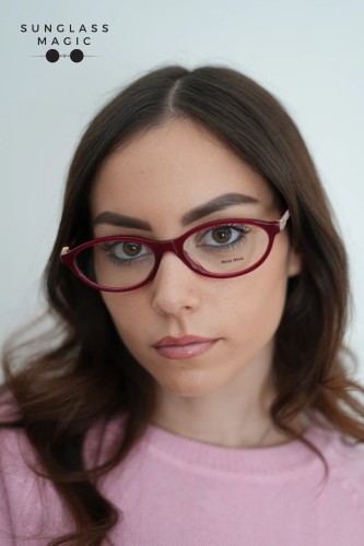 MIU MIU MU 09XV - 21I1O1 - 53 Oprawki korekcyjne Owalny