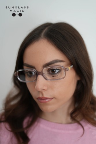 MIU MIU MU 01YV - 12W1O1 - 53 Oprawki korekcyjne Kanciaste