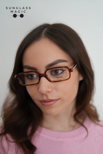 MIU MIU MU 01YV - 26E1O1 - 53 Oprawki korekcyjne Prostokątny