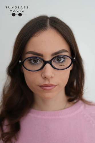 MIU MIU MU 01XV - 08Q1O1 - 50 Oprawki korekcyjne Owalny