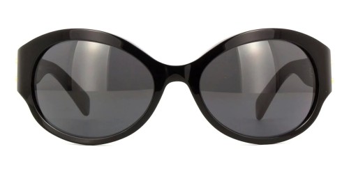 Celine CL40271I - 01A - 62 Okulary przeciwsłoneczne Czarny Owalny