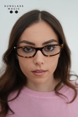 MIU MIU MU A06S - 14L08N - 54 - Z SOCZEWKAMI Z FILTREM ŚWIATŁA NIEBIESKO-FIOLETOWEGO Okulary przeciwsłoneczne