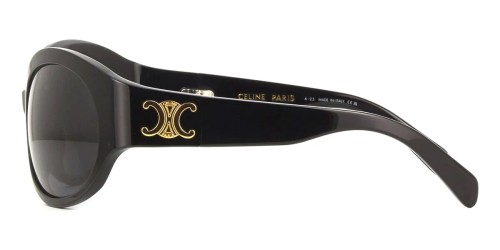 Celine CL40271I - 01A - 62 Okulary przeciwsłoneczne Czarny Owalny
