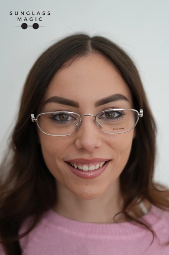 MIU MIU MU 52ZV - 1BC1O1 - 53 Oprawki korekcyjne Srebrny