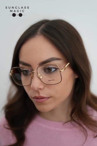 MIU MIU MU 51YV - 24H1O1 - 53 Oprawki korekcyjne Kanciaste