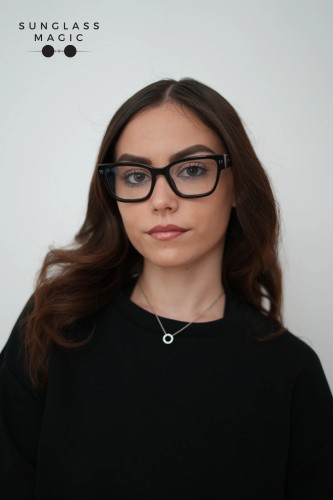 Off-White OERJ056 - 1000 - 53 Oprawki korekcyjne Czarny Kocie oczy