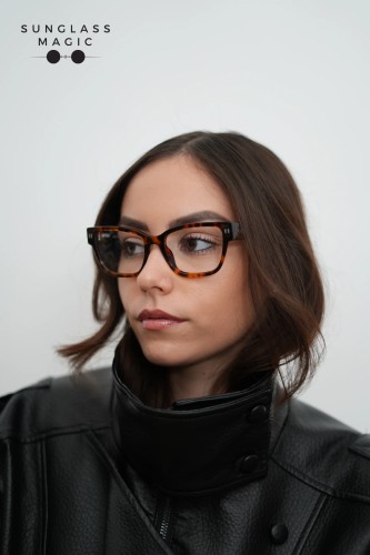 Off-White OERJ056 - 6000 - 53 Oprawki korekcyjne Havanna Kocie oczy