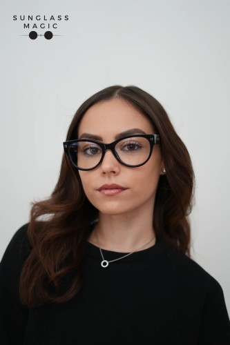 Off-White OERJ057 - 1000 - 55 Oprawki korekcyjne Czarny Pillow (zaokrąglony)