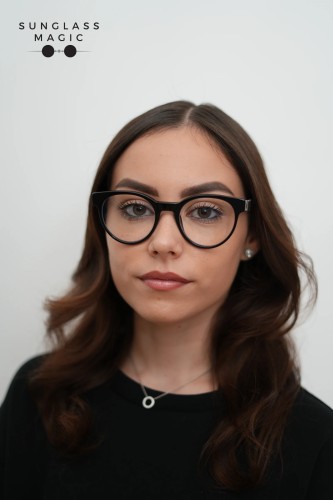 Off-White OERJ068 - 1000 - 50 Oprawki korekcyjne Czarny Pillow (zaokrąglony)