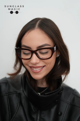 Balenciaga BB0363O - 002 - 54 Oprawki korekcyjne Kanciaste