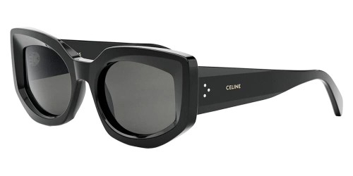 Celine CL40277I - 01A - 54 Okulary przeciwsłoneczne Czarny Kocie oczy