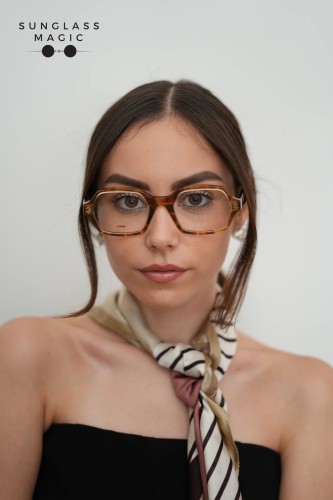 Loewe LW50018I - 056 - 53 Oprawki korekcyjne Havanna Kanciaste