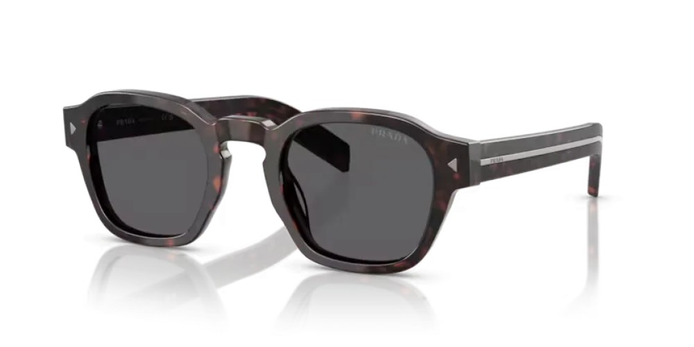 PRADA PR A16S - 17N731 - 49 Okulary przeciwsłoneczne Tartaruga radica Phantos